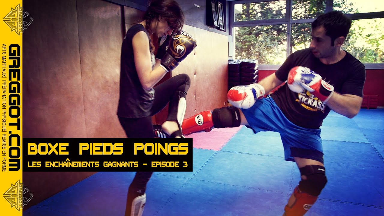 Boxe pieds poings : les enchainements gagnants - Episode 03