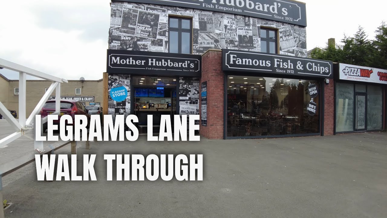 Legrams Lane (Bradford) Walk Through (4K)