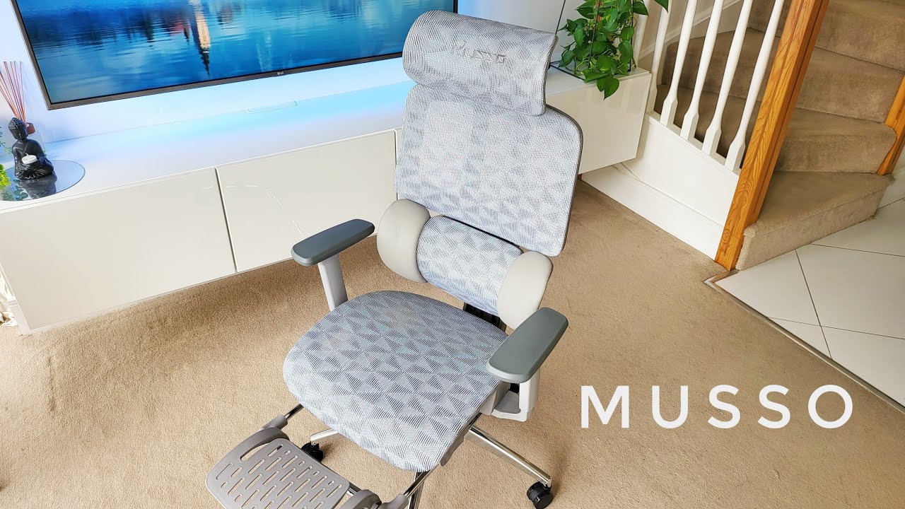 MUSSO H80 Classic Ergonomic Office Chair - Assembly & Detailed Review