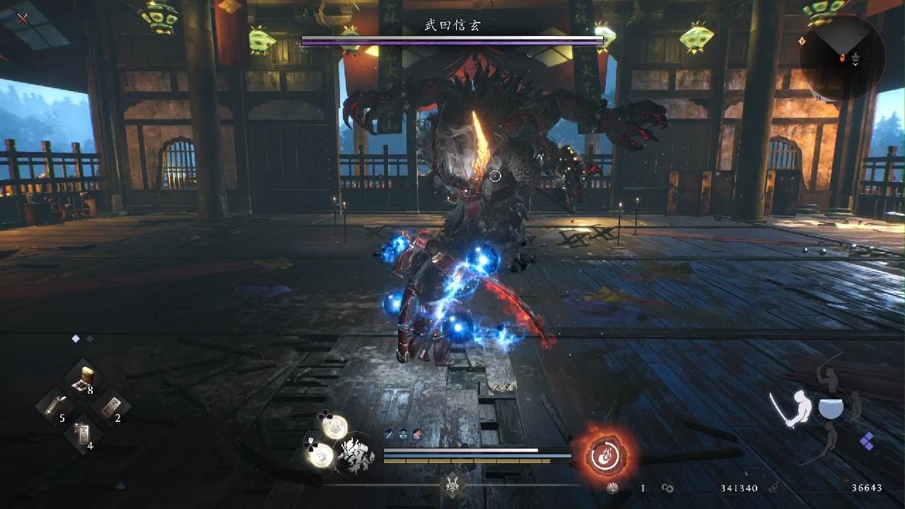 仁王３ 妖化武田信玄 武士大太刀 赤備大將套 里槌削精