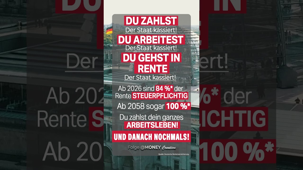 DU ZAHLST &ndash; DER STAAT KASSIERT WEITER! #steuern #steuerzahler #regierung #bundesregierung #cdu #csu