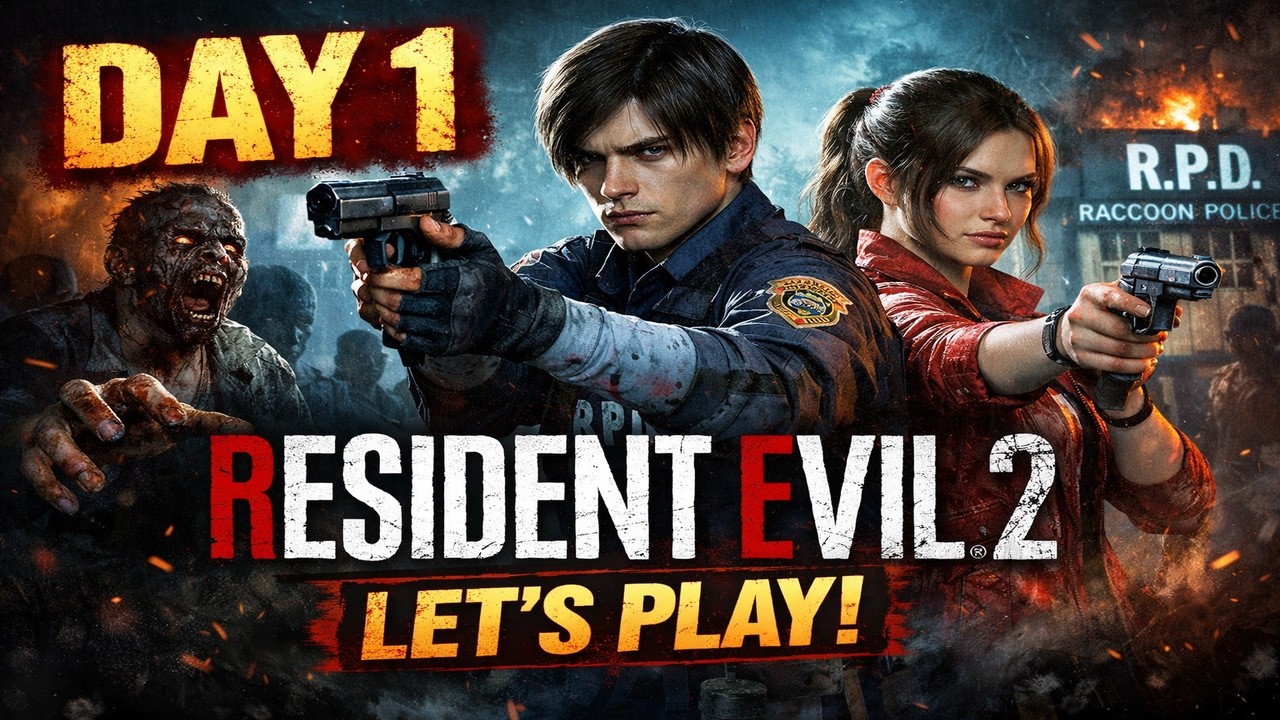 Playing all Resident Evil Games till Resident Evil requiem || Day 1
