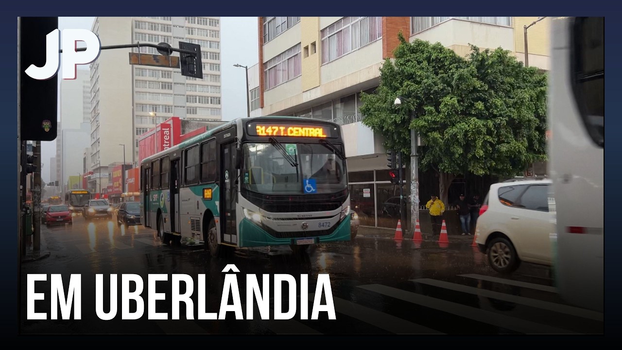 Chuvas fortes em Uberlândia
