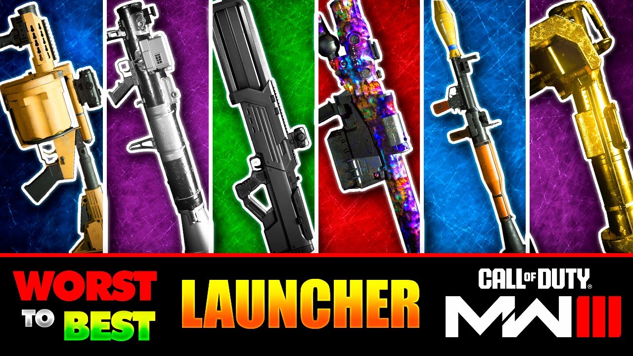 MW3 Launchers Ranked WORST to BEST! [Modern Warfare III]