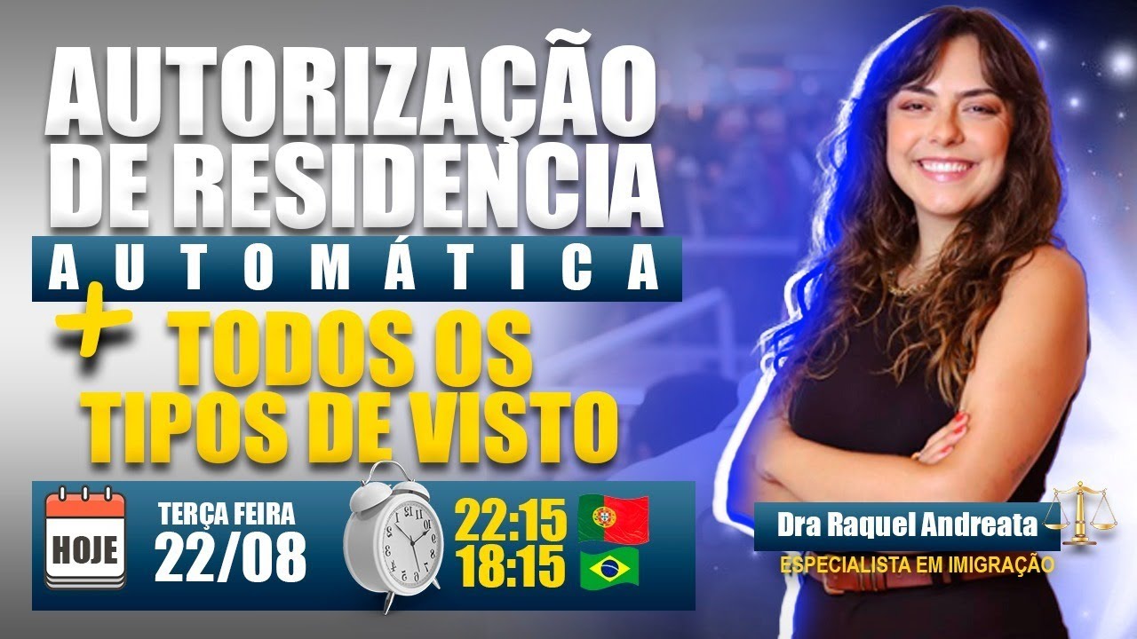 Live com Advogada especialista em imigração, o momento de Portugal, como imigrar de forma correta.