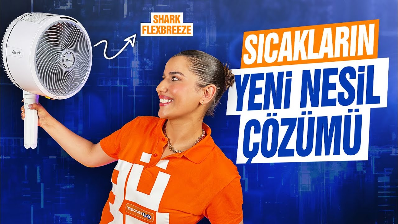 Yaz Sıcağına Son! Shark FlexBreeze Portatif Fan İncelemesi