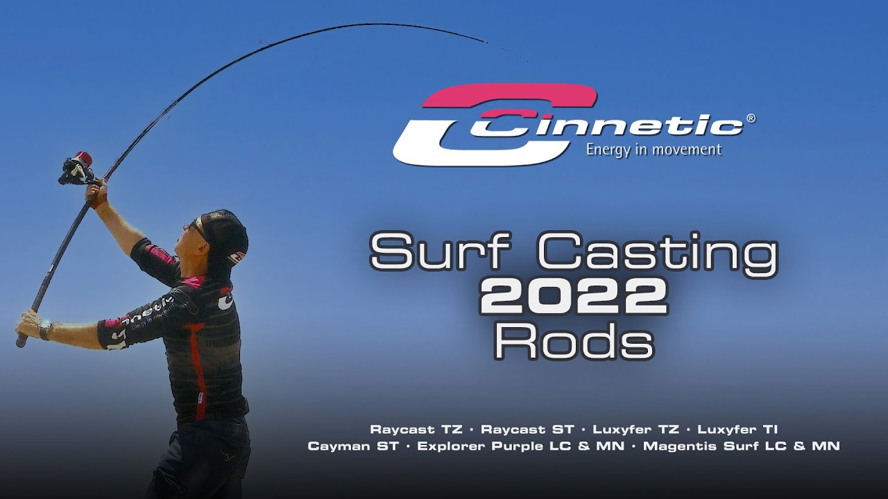 Cinnetic 2022 surf casting rods tested (English version)