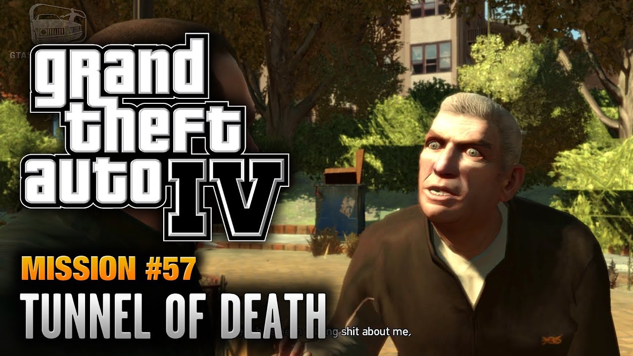 GTA 4 - Mission #57 - Tunnel of Death (1080p)