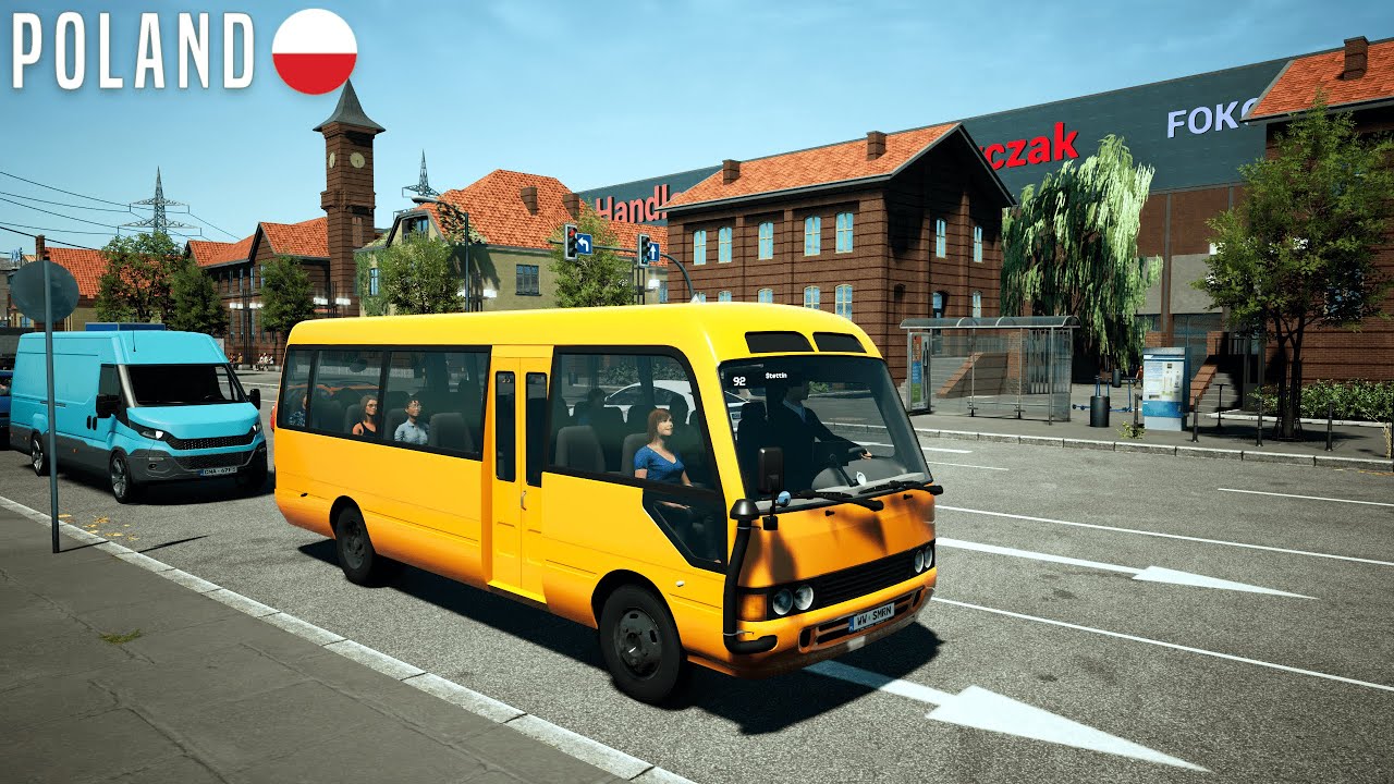 Fernbus Simulator - BB40 | Classic Minibus | DLC POLAND