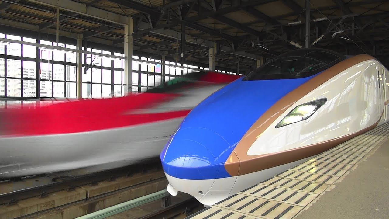 北陸新幹線 E7系 東北新幹線内 試運転映像集 Shinkansen test run