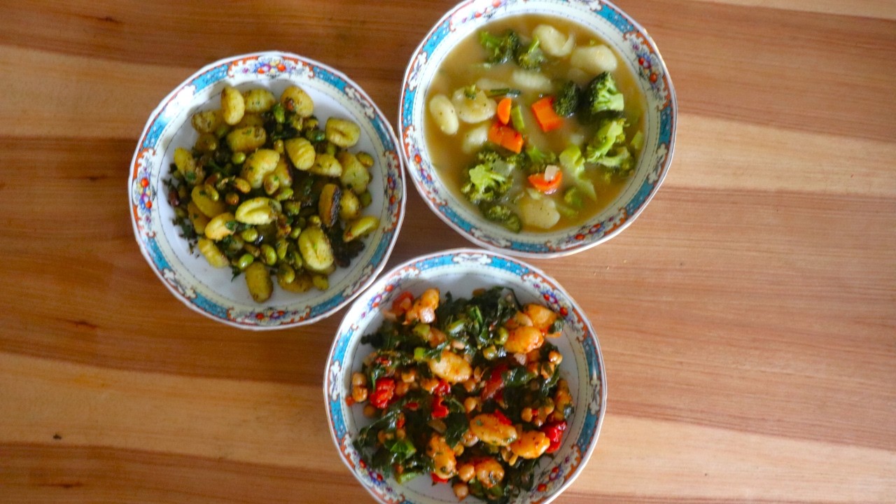 3 Easy Weeknight Packaged Gnocchi Recipes (Vegan!)