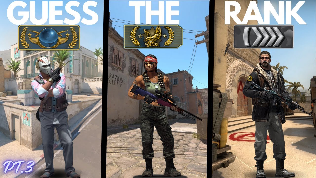 CS2 Oyuncularının Ranklarını Tahmin Ediyorum! 3.Bölüm - (Guess The Rank)