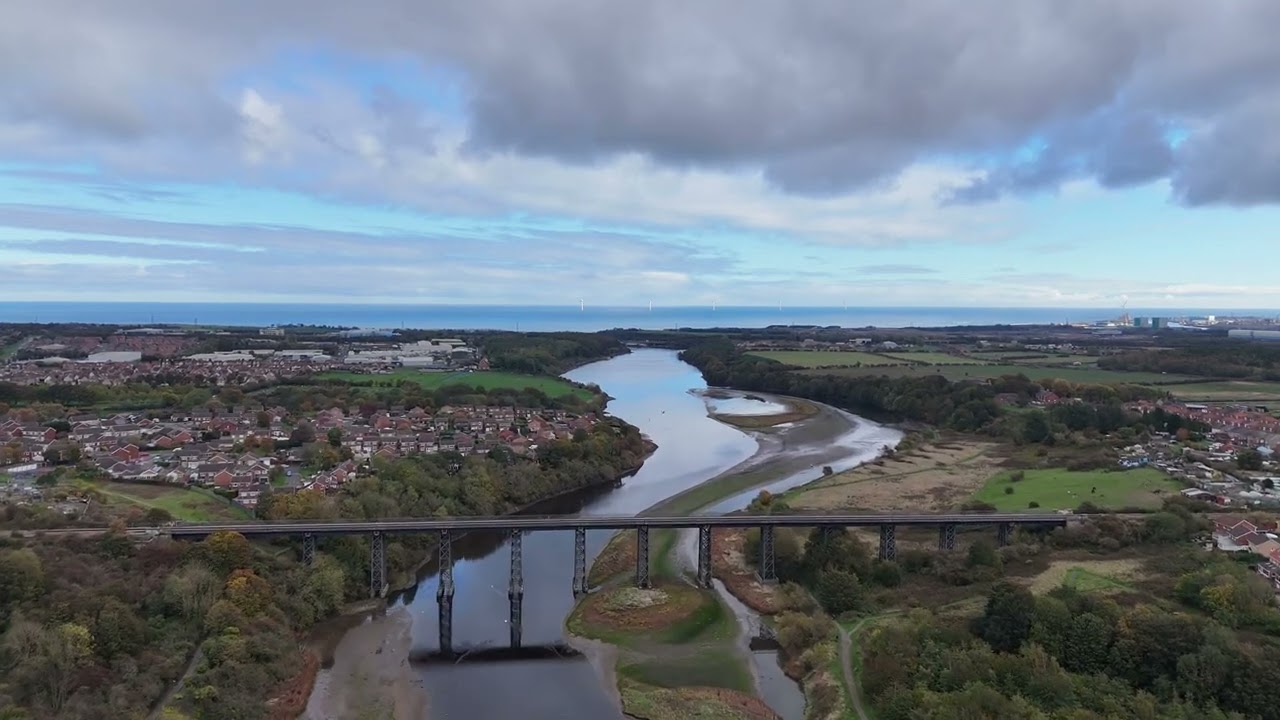 River Wansbeck, Northumberland uk