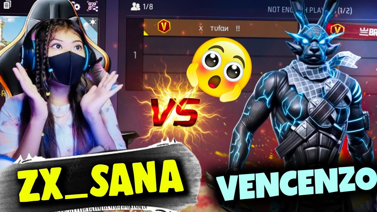 Vencenzo vs zx_sanam coustom challenge 😱 | onely desart egal 🔥
