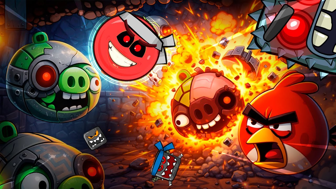 ANGRY BIRDS LOCOS 🤗 | Reacción Bolita Pro
