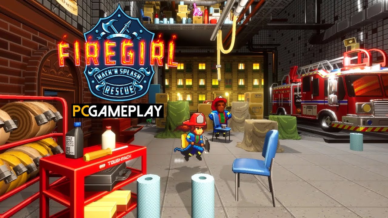 Firegirl: Hack 'n Splash Rescue Gameplay (PC)