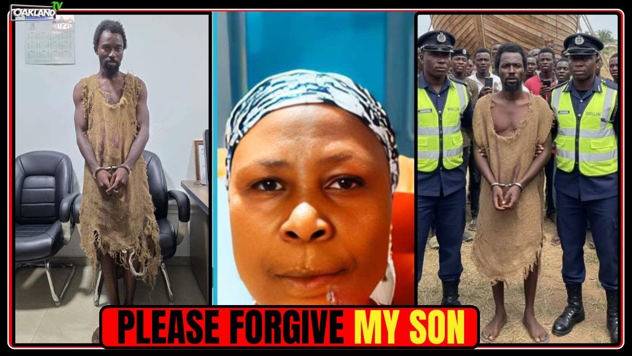 Ebo Noah’s mother, heartbroken and in tears, makes an emotional plea for mercy and forgiveness.