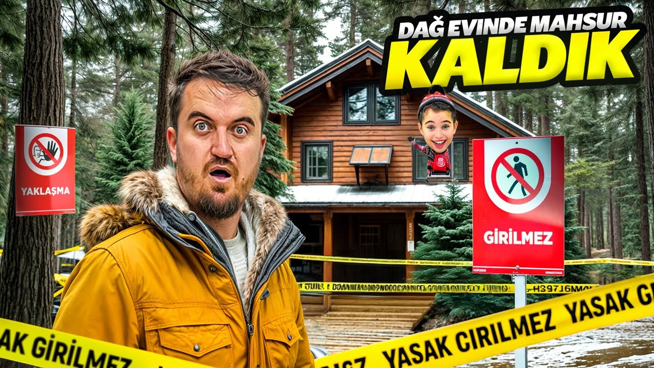 DAĞ EVİNE GİZLİ GİRDİK ‼️ ELİF SİNEM EVDE YALNIZ !! 