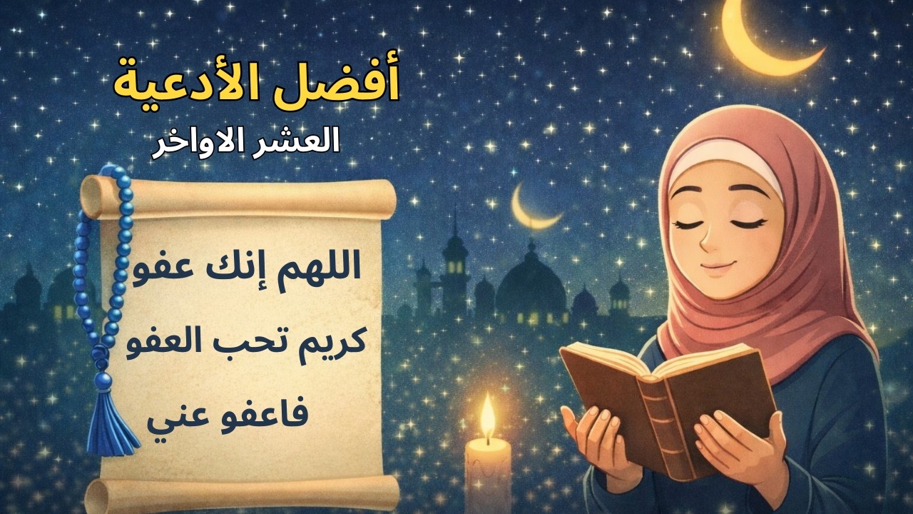 5 أدعية لا تتركها في العشر الأواخر من رمضان… قد توافق ليلة القدر 🤲✨