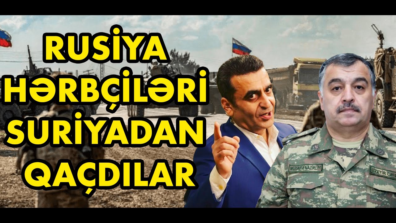 Üzeyir Cəfərov ilə DEBAT: Rus hərbçiləri Suriyadan qaçdılar