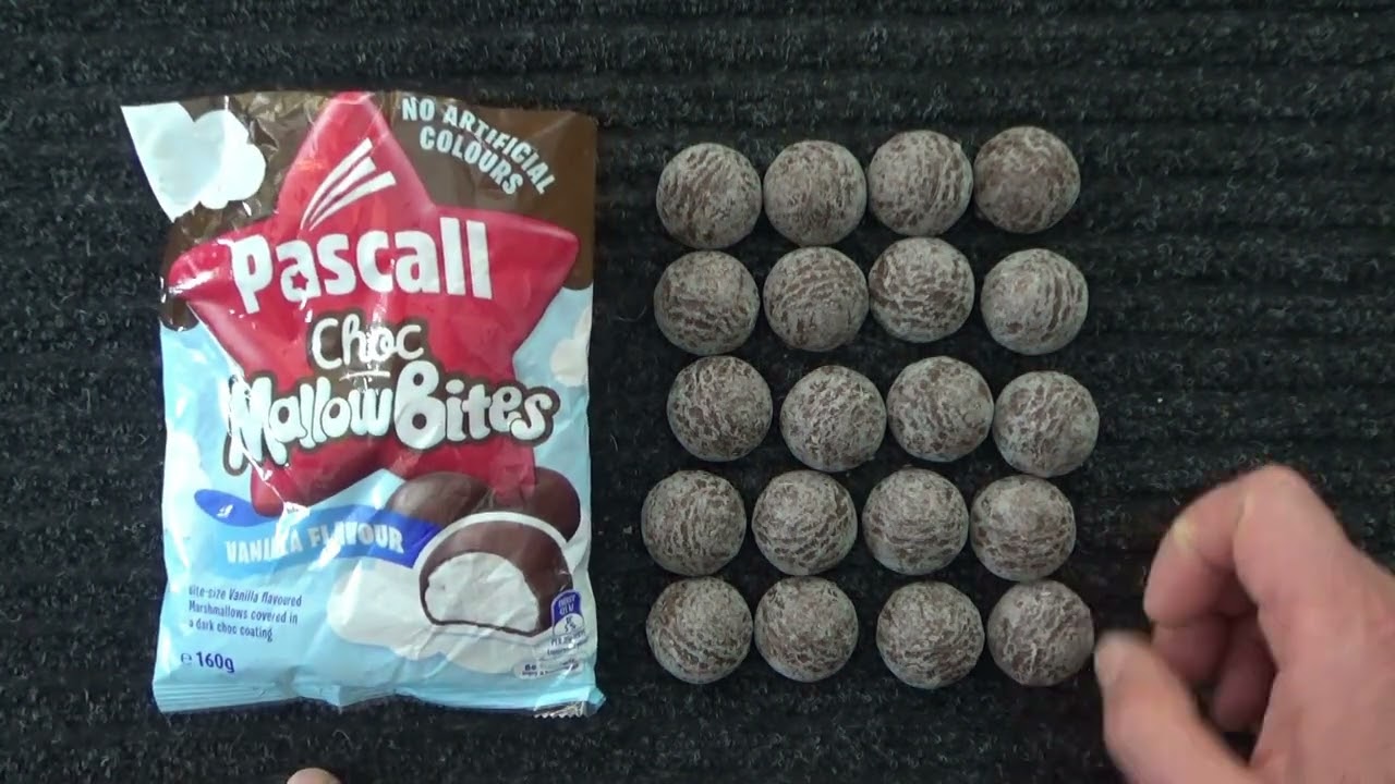 ASMR - Choc Mallow Bites - NO Eating - Australian Accent - Discussing in a Quiet Whisper & Crinkles