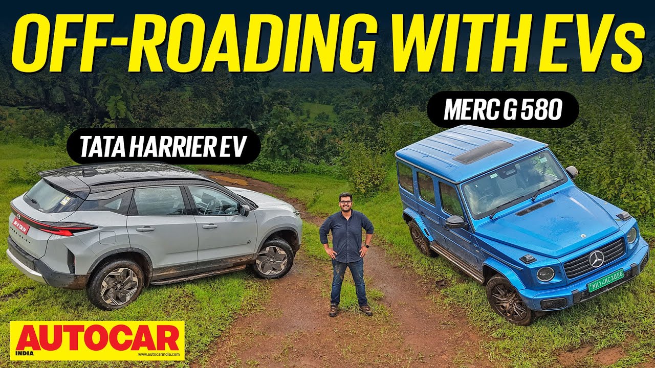 Trial by wire - EV off-road test ft. Tata Harrier EV and Mercedes G 580 | Autocar India