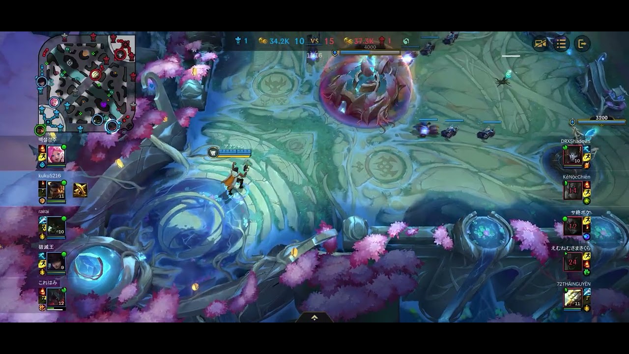 【League Of Legends Wild Rift】ワイルドリフト　対人戦　ミッド　アクシャン