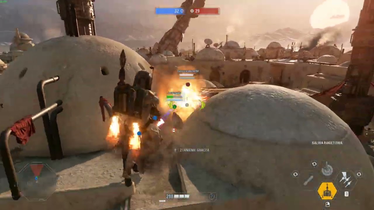 Star Wars Battlefront 2 Rakowy Gejplej Bohaterowie i Złoczyńcy #346 bez lei nie taki mocny