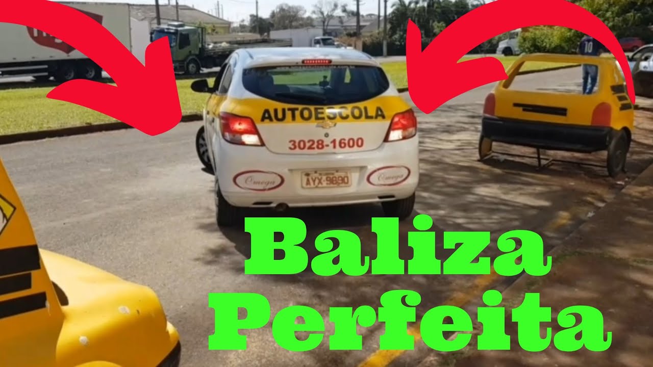 Baliza Perfeita,  pra exame no Detran (Londrina)