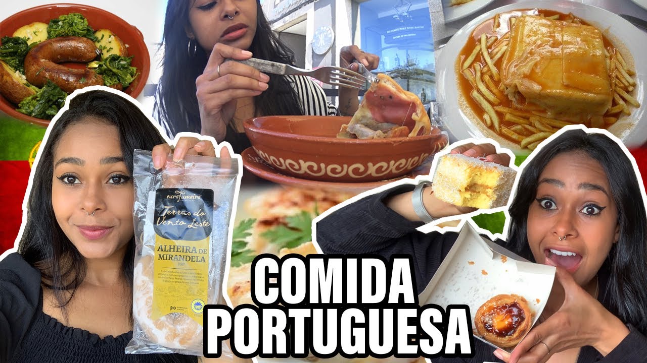 EXPERIMENTANDO COMIDA PORTUGUESA 🇵🇹