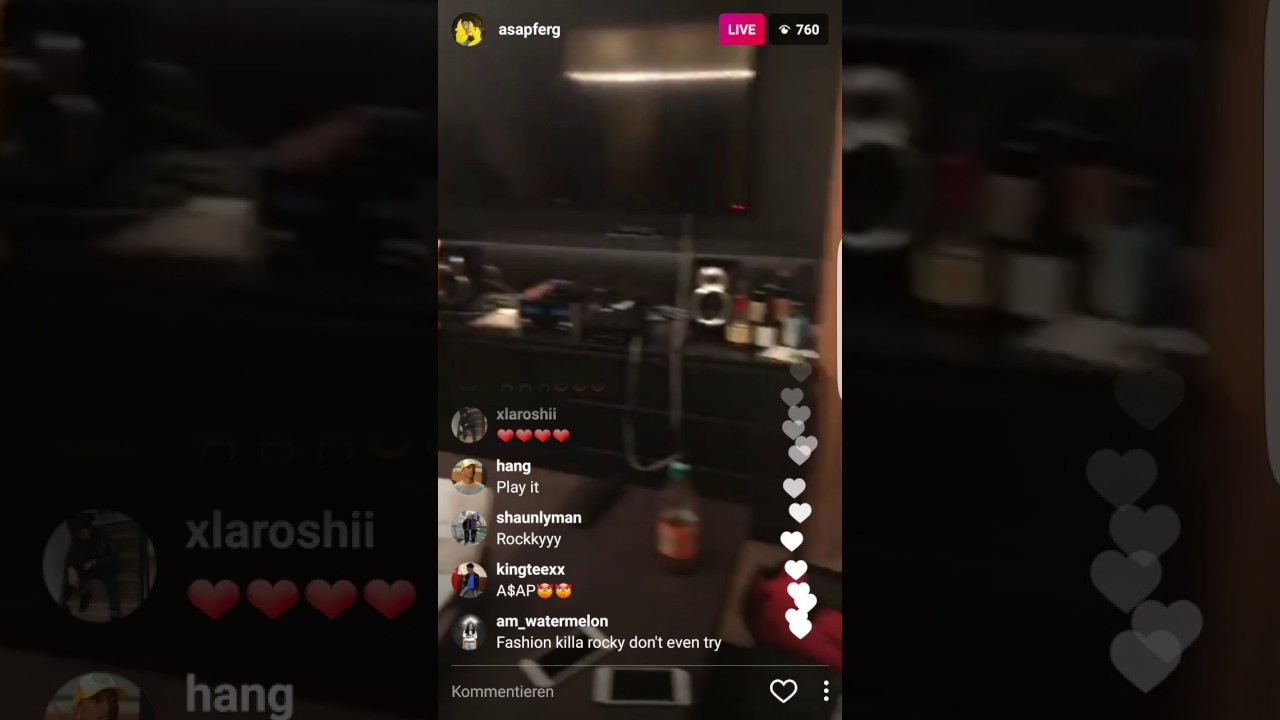 (INSTA LIVE) A$AP ROCKY & ASAP FERG - Wrong (2017)