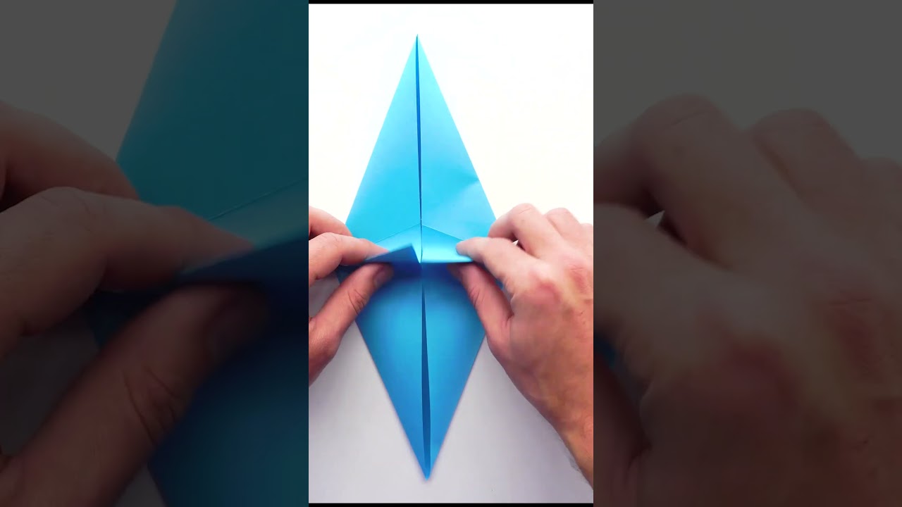 Como hacer unas tenazas de papel verde - Origami Pincers  Tenazas de origami de juguete #origami
