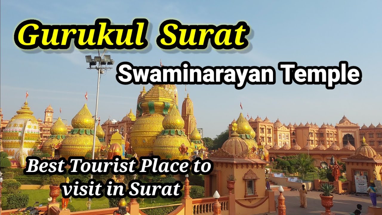 Swaminarayan Mandir | Swaminarayan Gurukul | Surat | Beautiful Hindu Temple In Surat