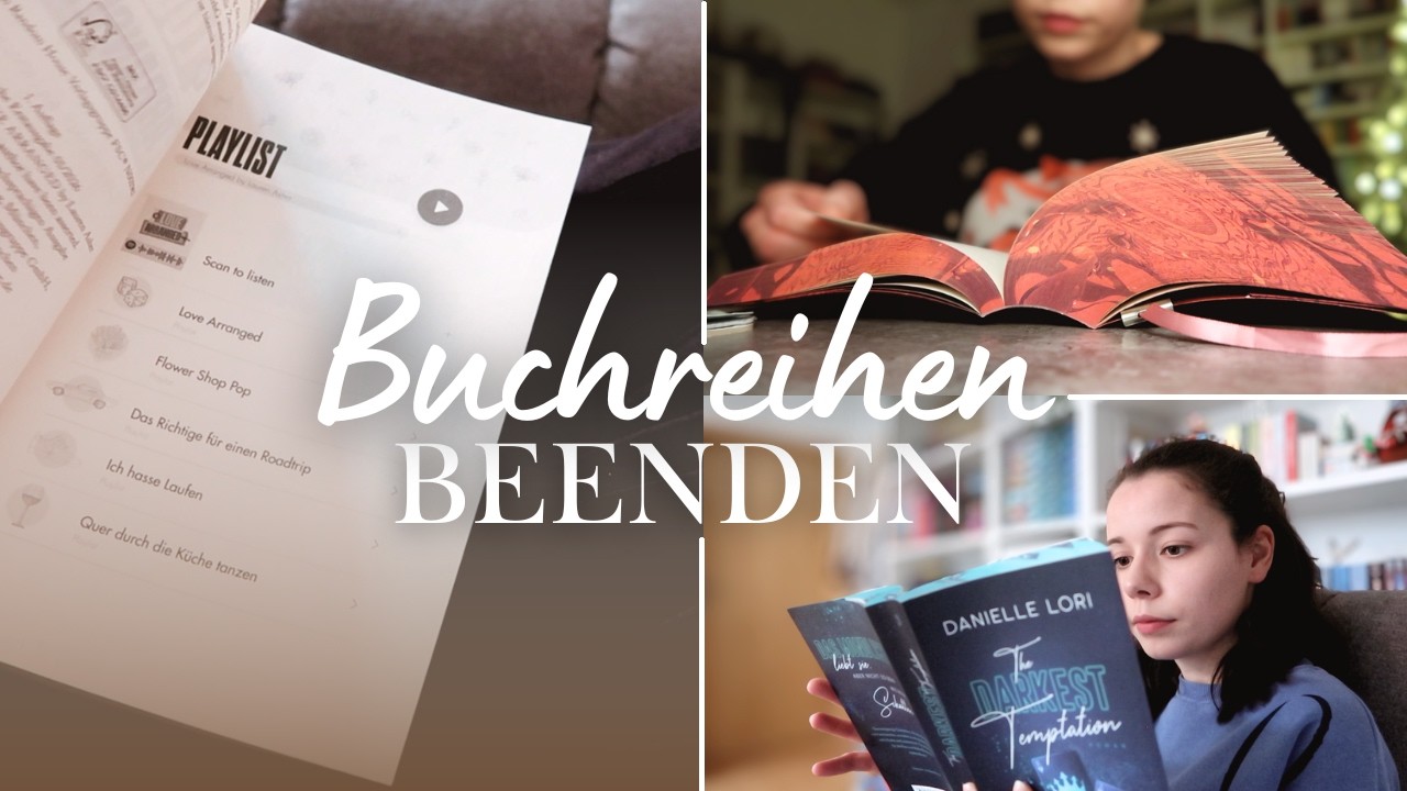 LESEVLOG 📚 // Buchreihen beenden!! | Vany xo