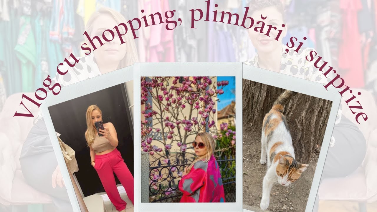Vlog | shopping și haul DN1 Value Center | magnolii | Haul alimentar Lidl | nouă colaborare Trendhim