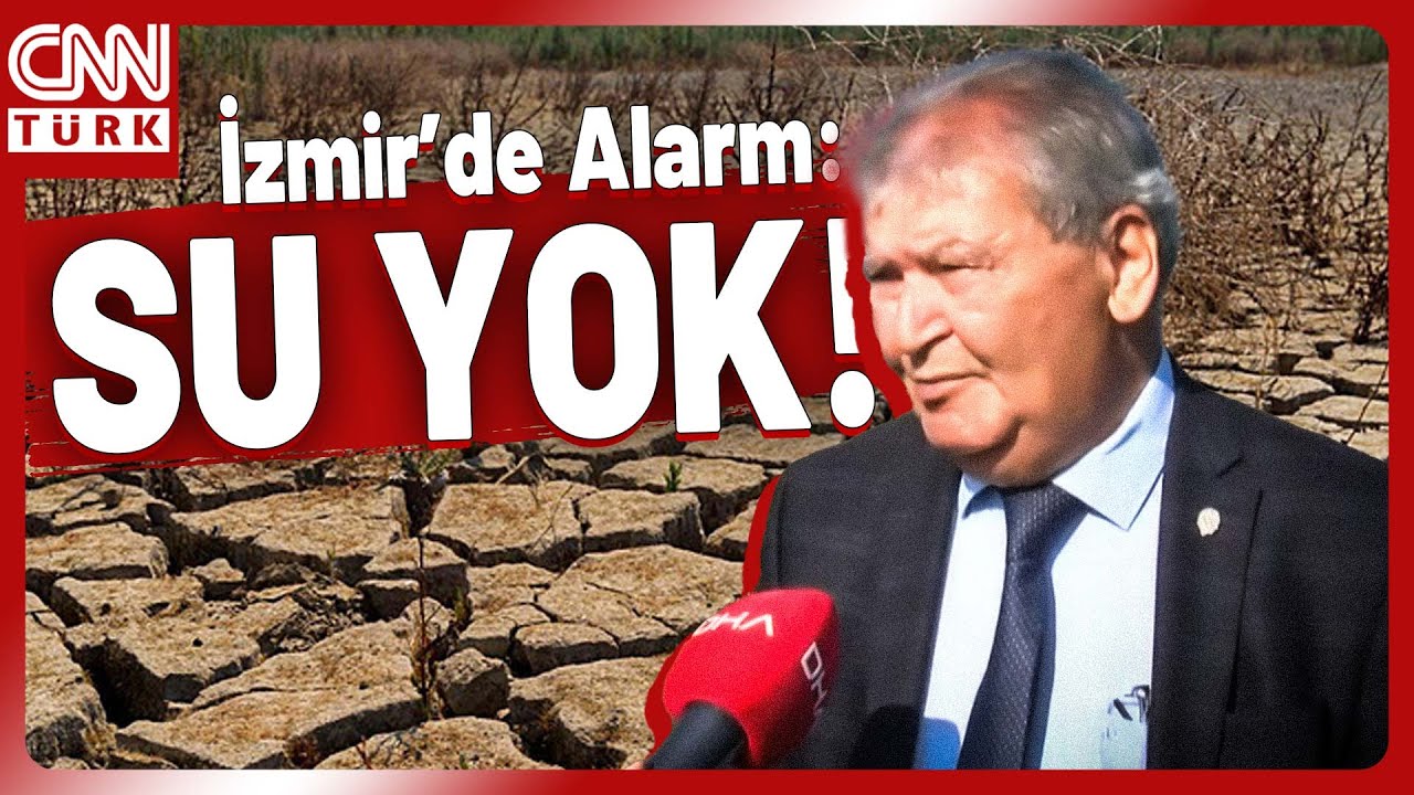 İZMİR'İN SUYU TÜKENDİ! Tahtalı Barajı'nda Su Seviyesi Yüzde 1,54...