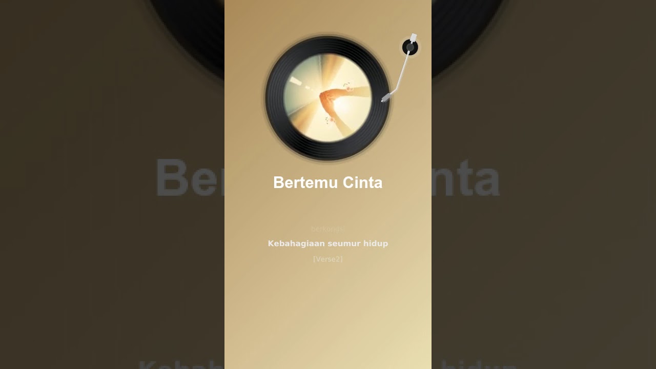 Lagu Cinta Popular: Bertemu Cinta