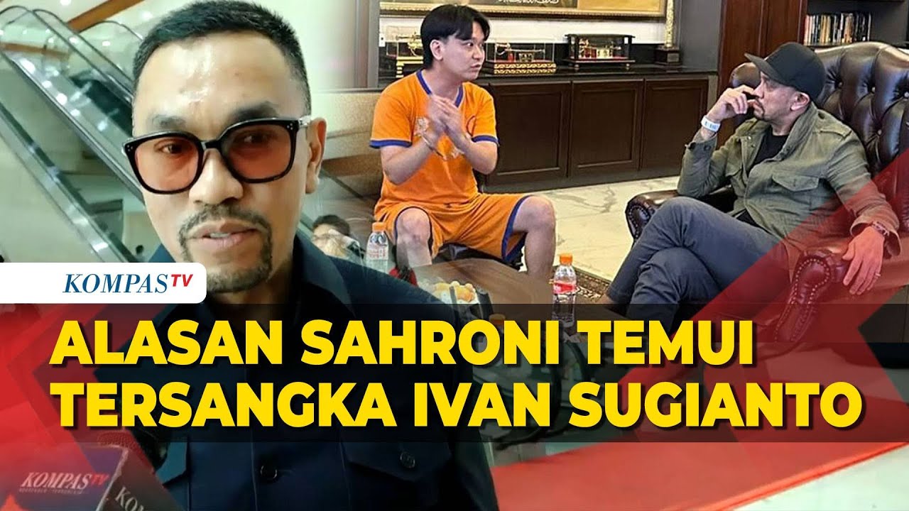 Alasan Sahroni Temui Tersangka Ivan Sugianto Terkait Kasus Intimidasi Anak SMA di Surabaya