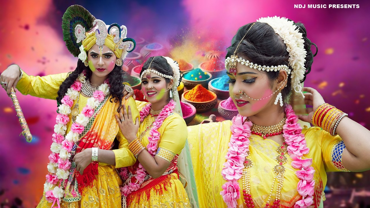 नोकझोक से भरी राधा कृष्ण की होली | Nonstop Holi ke Radha Krishna Ki Jhanki Dance Bhajan 2026