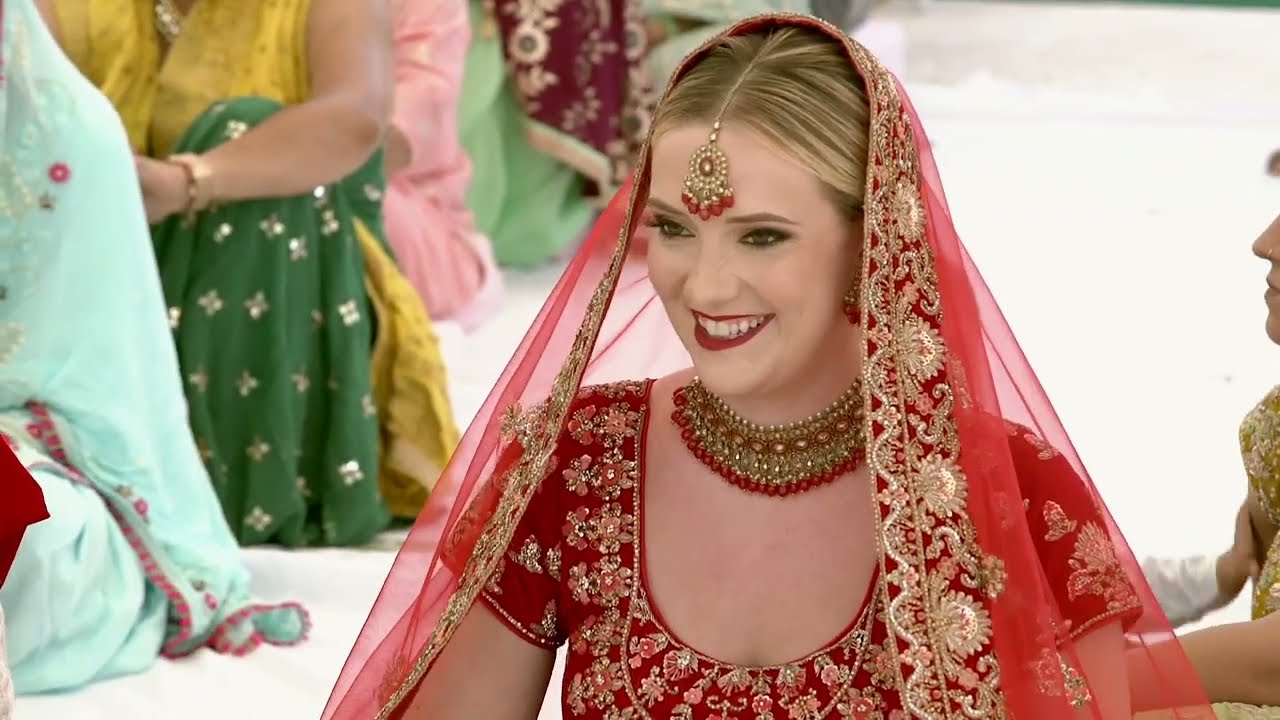 Lauren & Simar | Destination Wedding 2022 | Sikh & Western | Beautiful Anand Karaj | Cancun