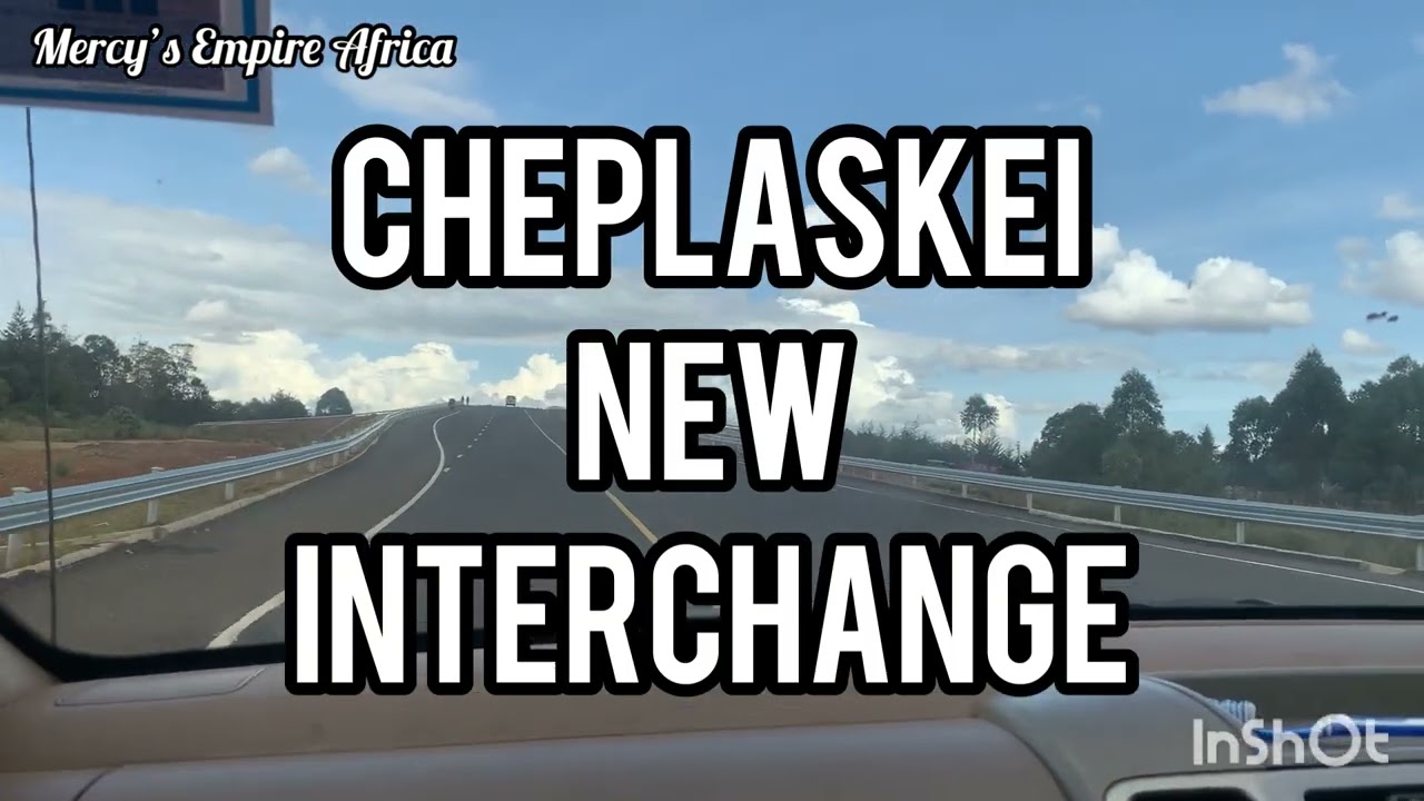 How to connect Eldoret Kapseret interchange and Cheplaskei interchange