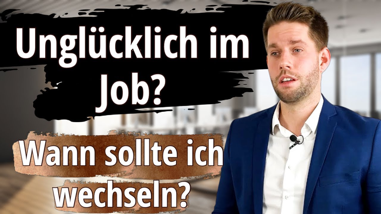 Ungl&uuml;cklich im Job - So macht er dich 