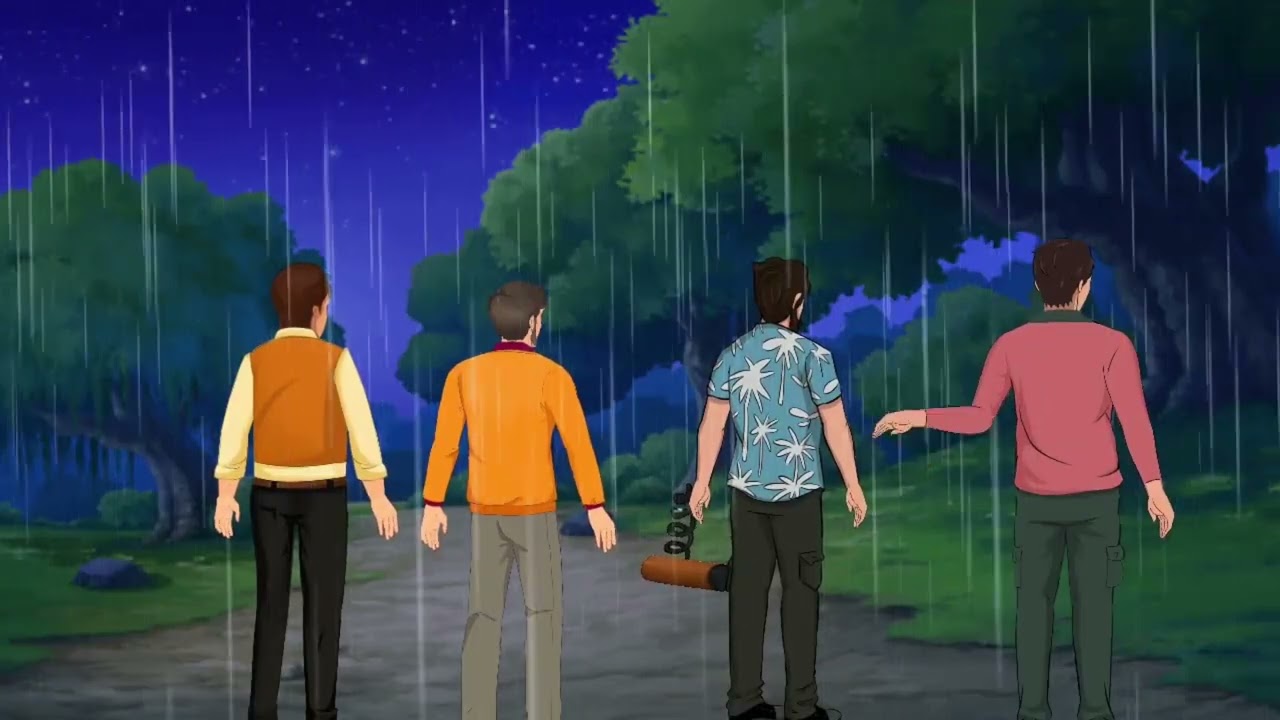 দোকনের আড্ডায় যখন বৈশাখী ঝড়ের কথা, চার বন্ধু 