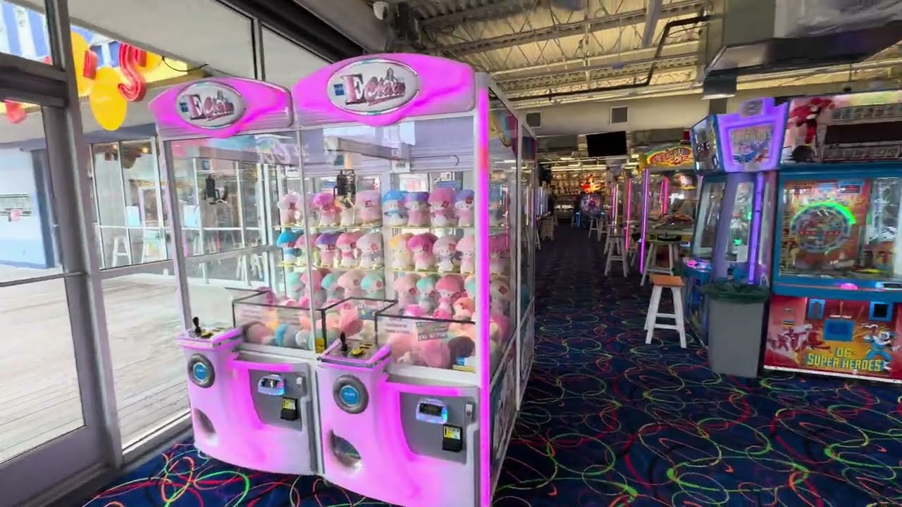 Mariner's Arcade (Wildwood NJ), 4K arcade walkthrough & tour, August 2024