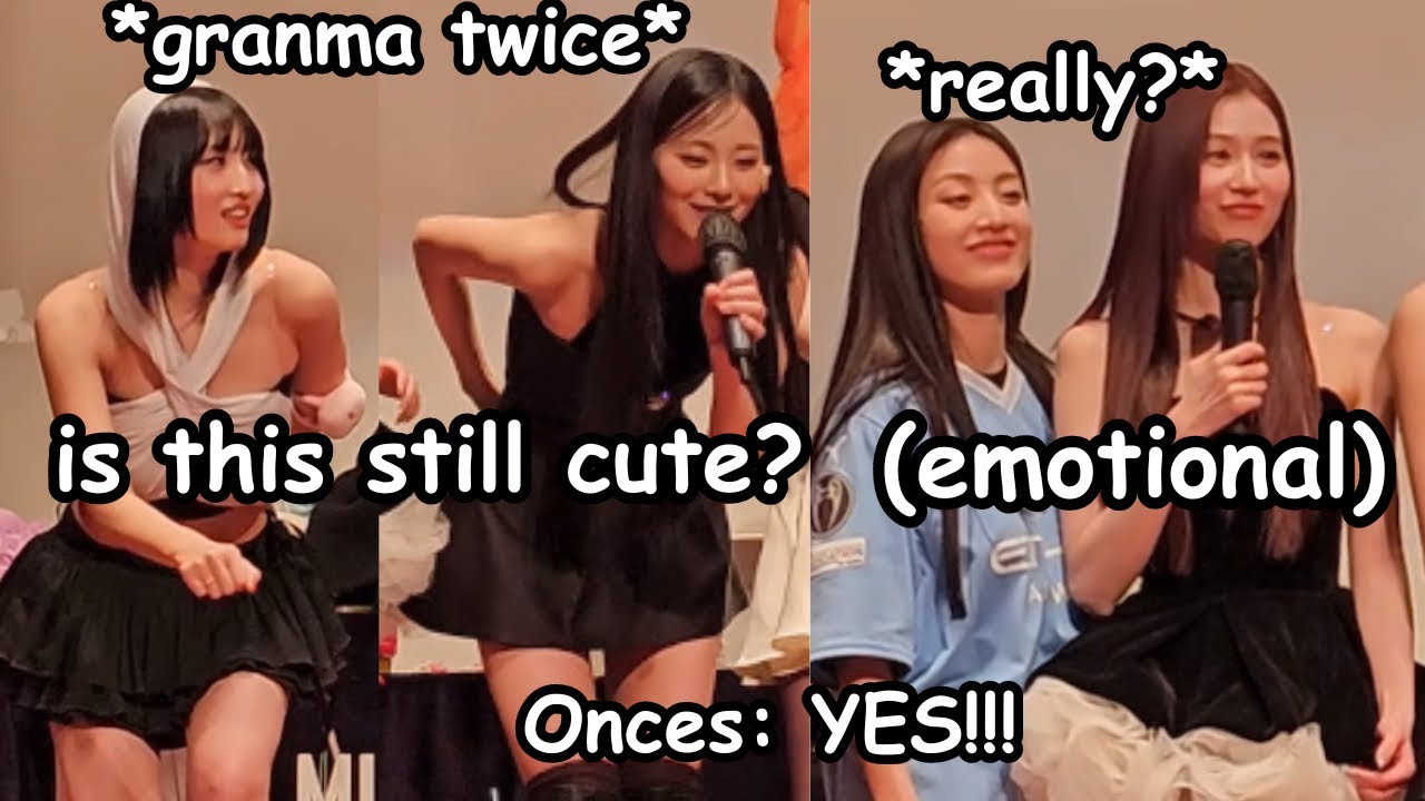 twice being emotional and then there’s tzuyu & momo