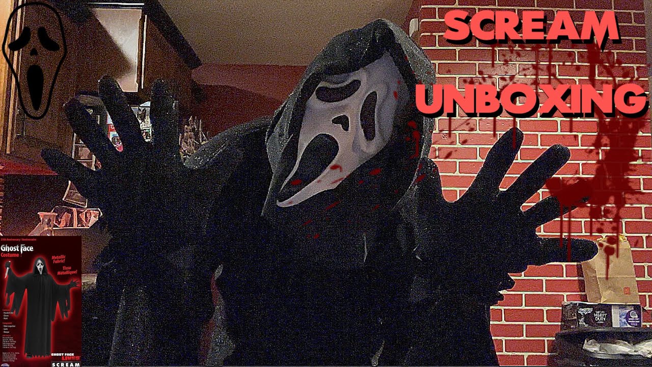Ghostface 25th Anniversary Screen Accurate Costume- UNBOXING