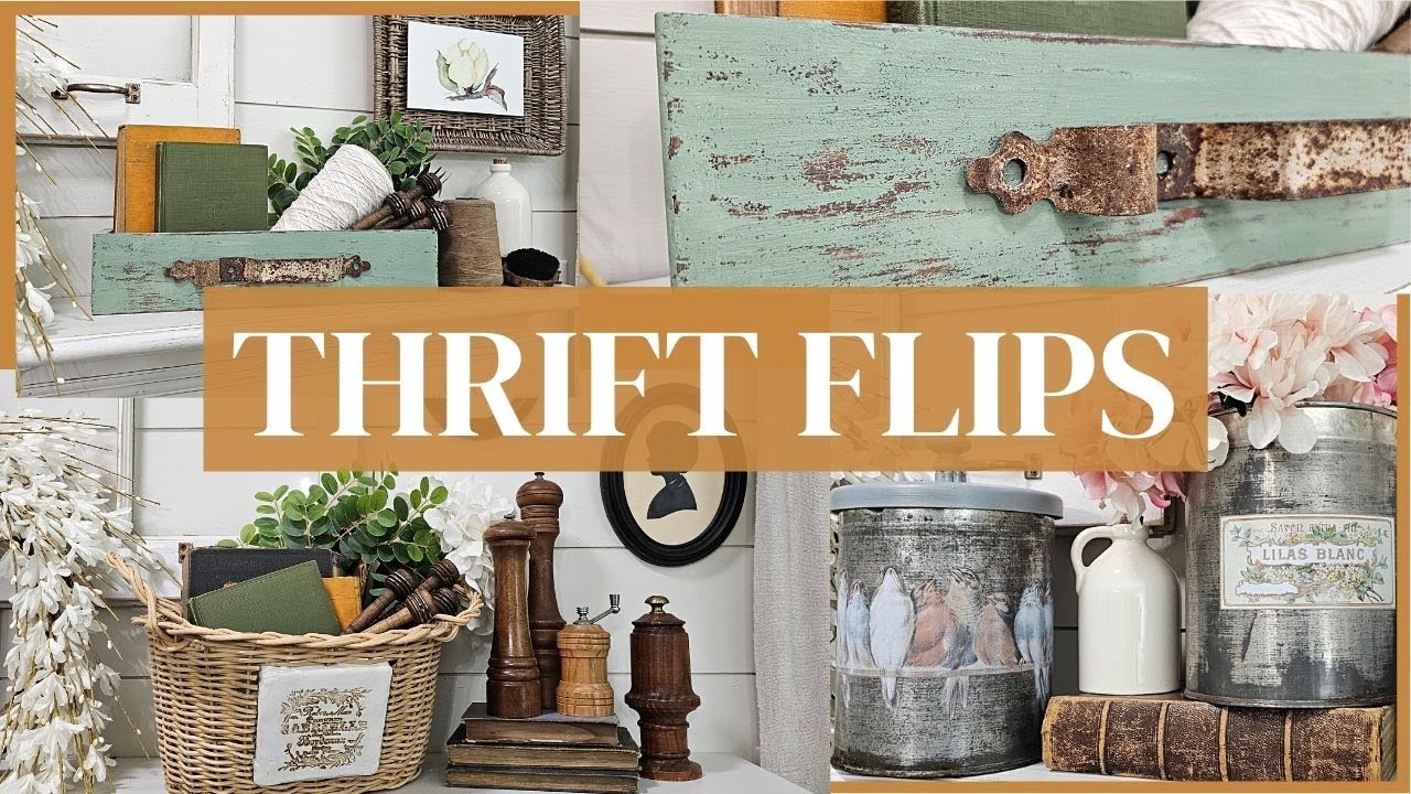 How to upcycle your thrifted finds ● thrift store makeovers ● thrift flips