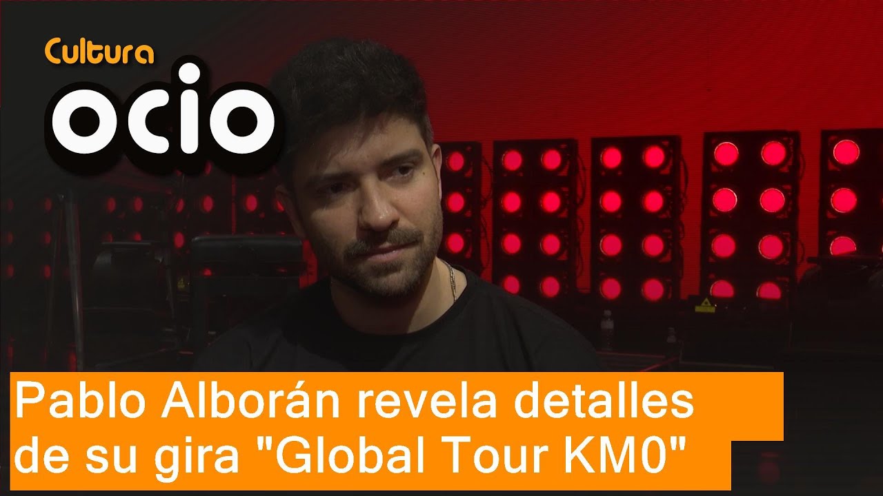 Pablo Alborán ofrece detalles sobre su nueva gira 'Global Tour KM0'