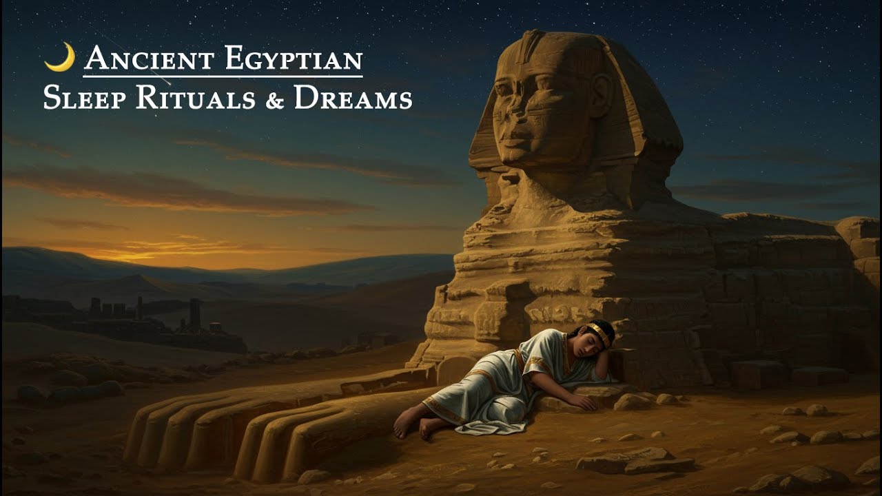 🌙 Ancient Egyptian Sleep Rituals & Dreams | Relaxing History to Fall Asleep To