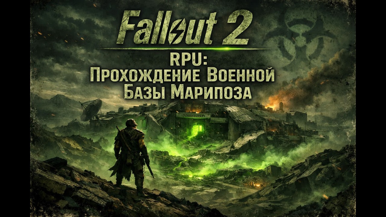 Fallout 2 RPU: Военная База Марипоза полное прохождение